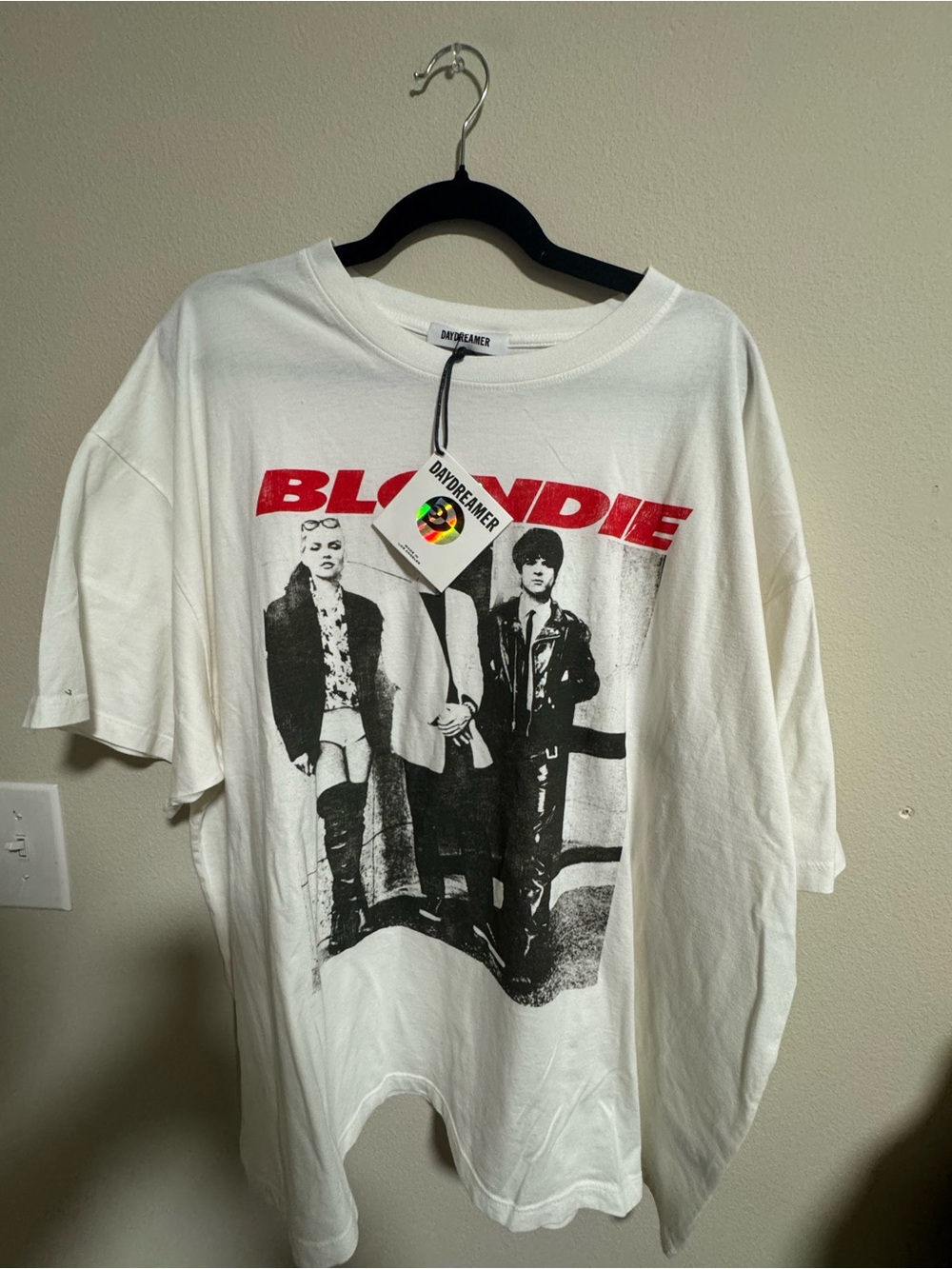 Daydreamer White BLONDIE Graphic Tee One Size NWT